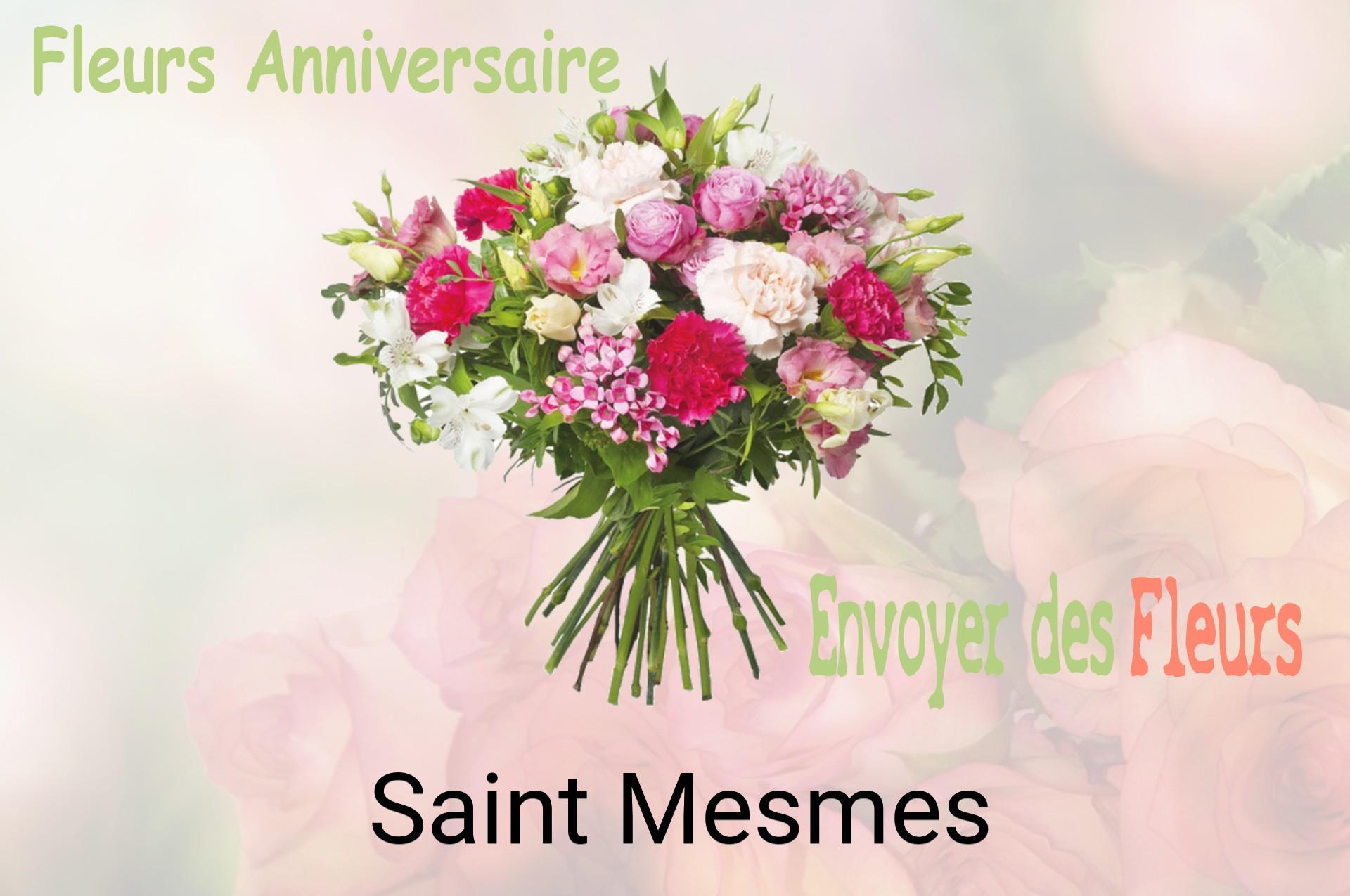 Bouquet de fleurs d’anniversaire livré à Saint-Mesmes