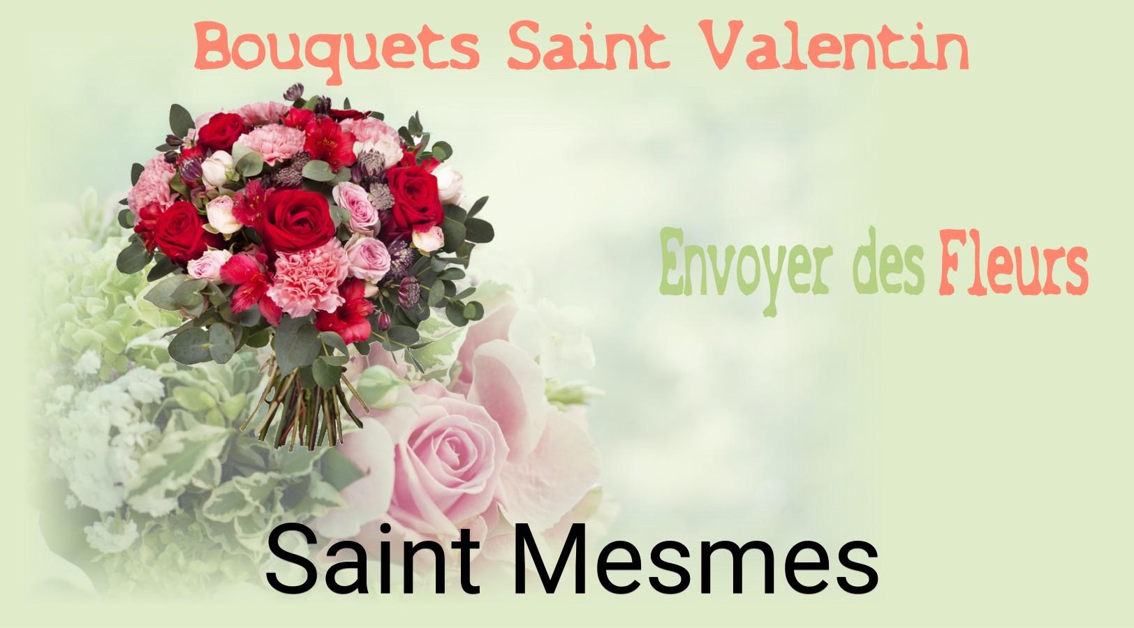 Roses de Saint-Valentin livrées à Saint-Mesmes